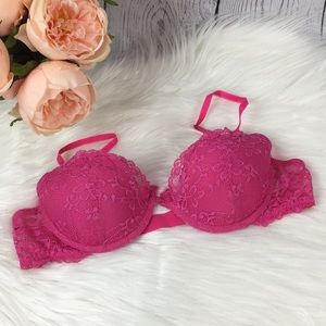 Pink BS Push-up bra